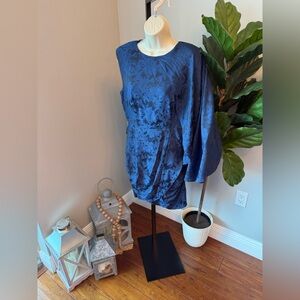 Vici Blue Floral Mini Dress